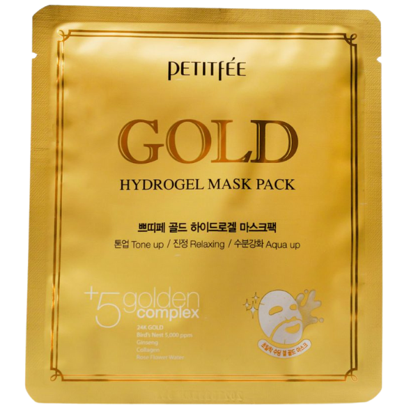 Gold Hydrogel Mask