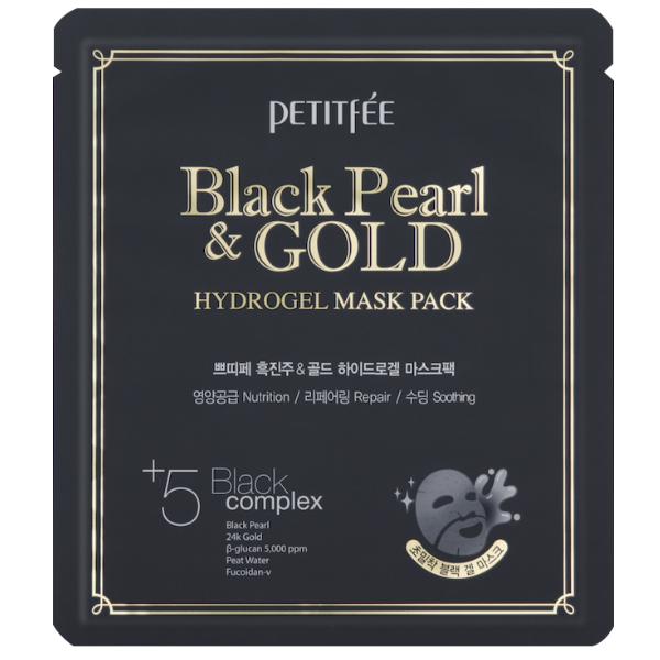Petitfee Black Pearl & Gold Hydrogel Mask