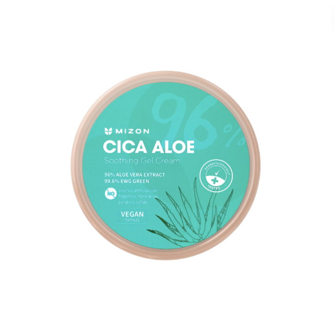 Mizon Cica Aloe 96% Soothing Gel Cream