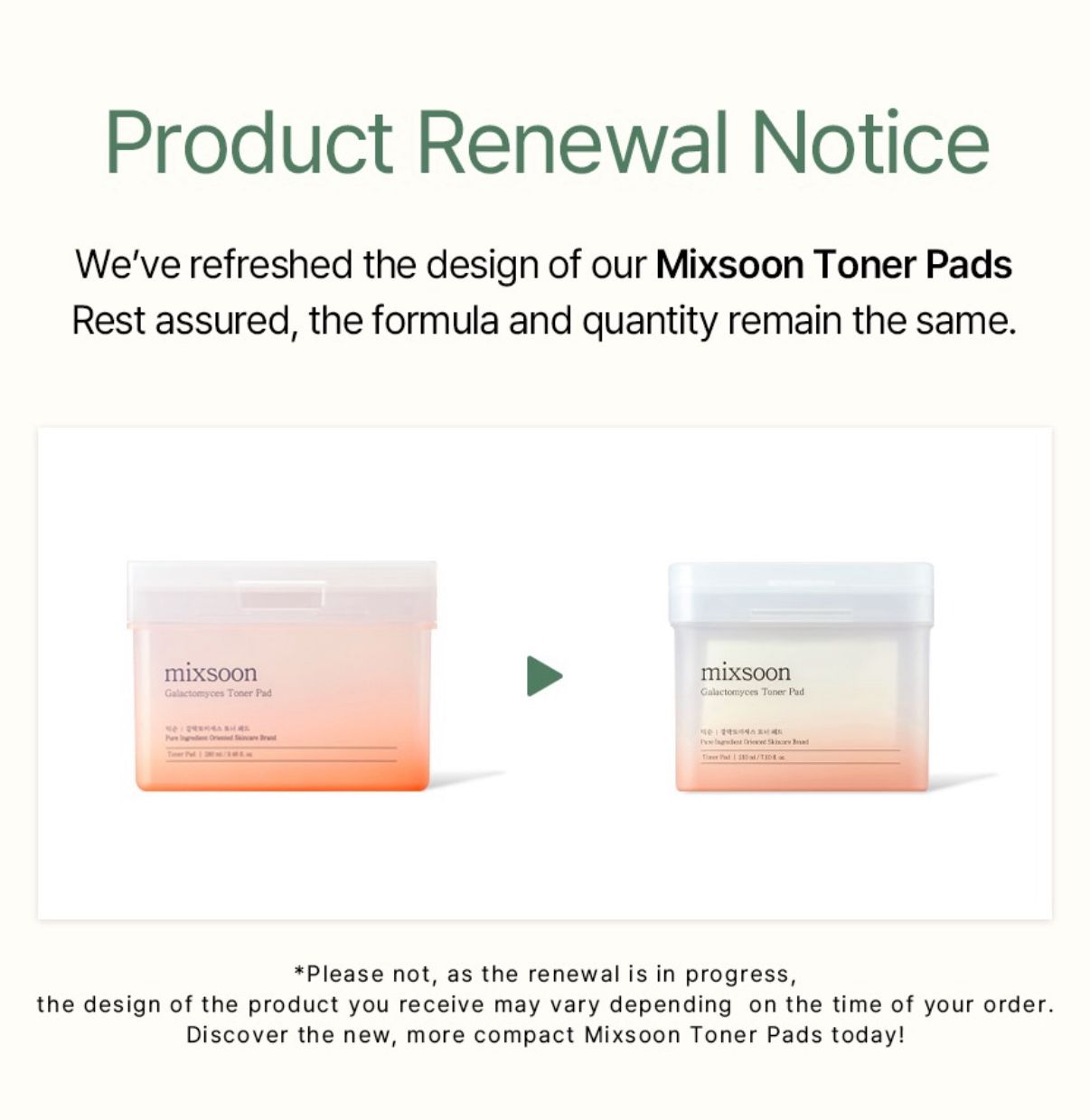 Mixsoon Galactomyces Toner Pad (60 sheets) - Imagen 3
