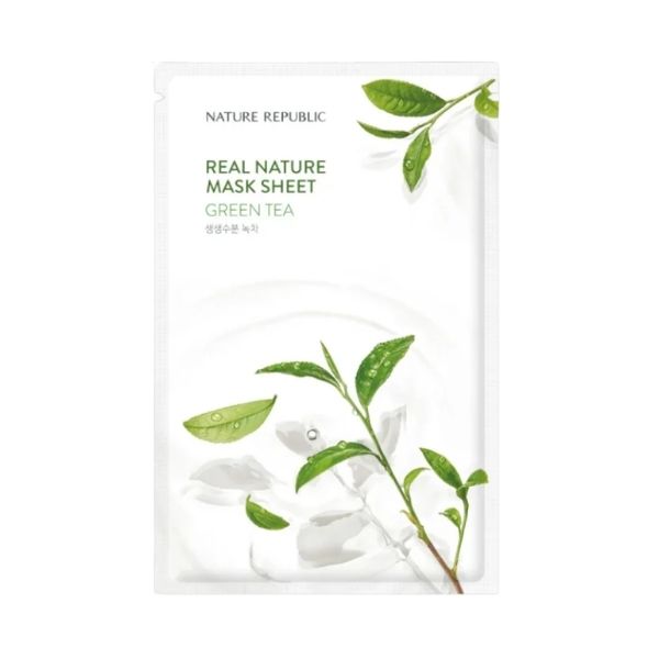 Real Nature Mask Sheet Green tea 23ml Special Edition