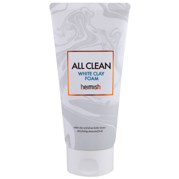 All Clean White Clay Foam de Heimish, espuma facial limpiadora.