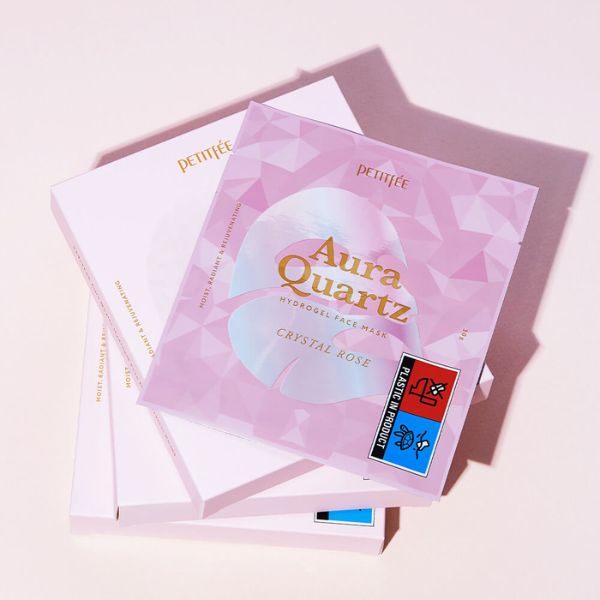 Aura Quartz Hydrogel Face Mask - Imagen 3
