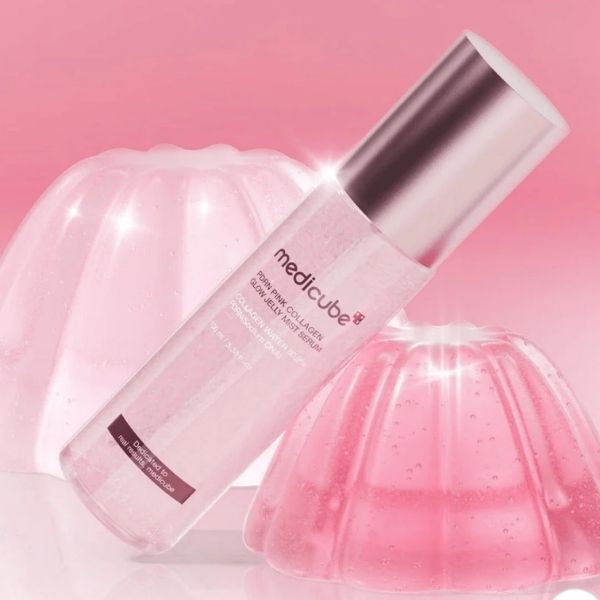 MEDICUBE PDRN Pink Collagen Glow Jelly Mist Serum 100ml - Imagen 3