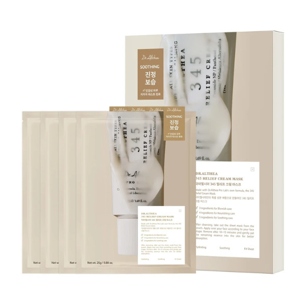Dr. Althea 345 Relief Cream Mask (4EA)